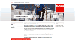 Desktop Screenshot of frutiger-basel.com